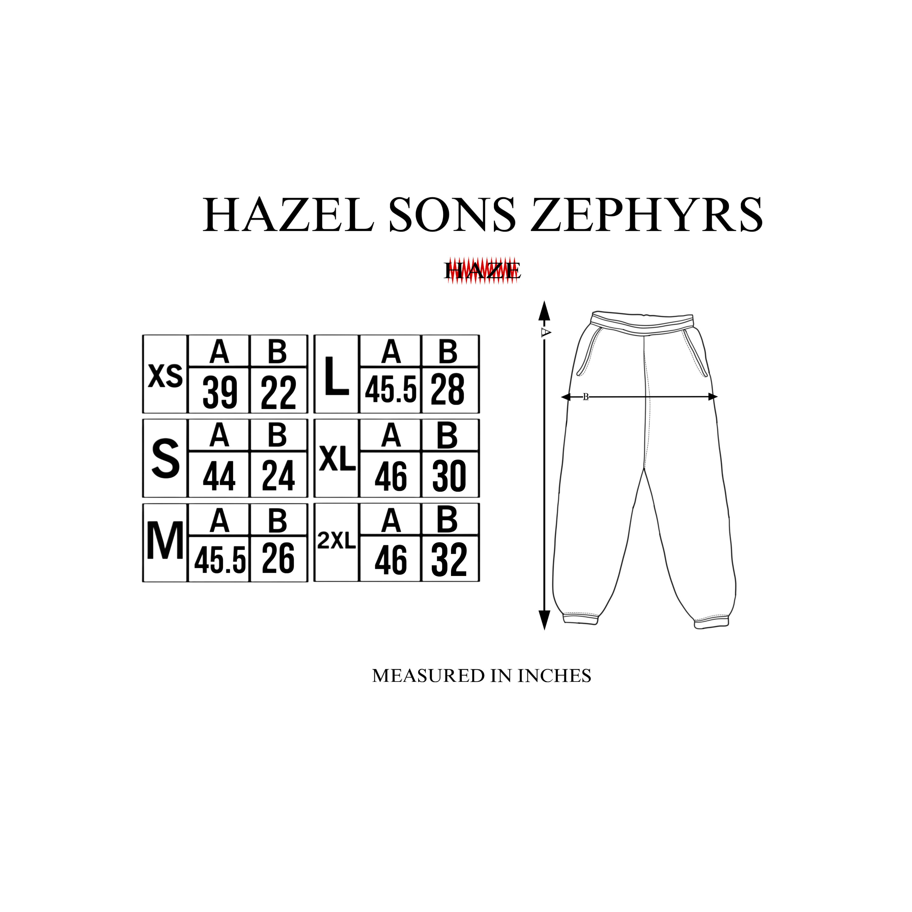 ZEPHYRS SWEATPANTS