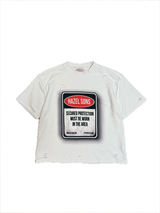"CAUTION" Tee